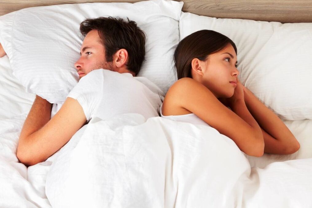 sexual abstinence with bacterial prostate