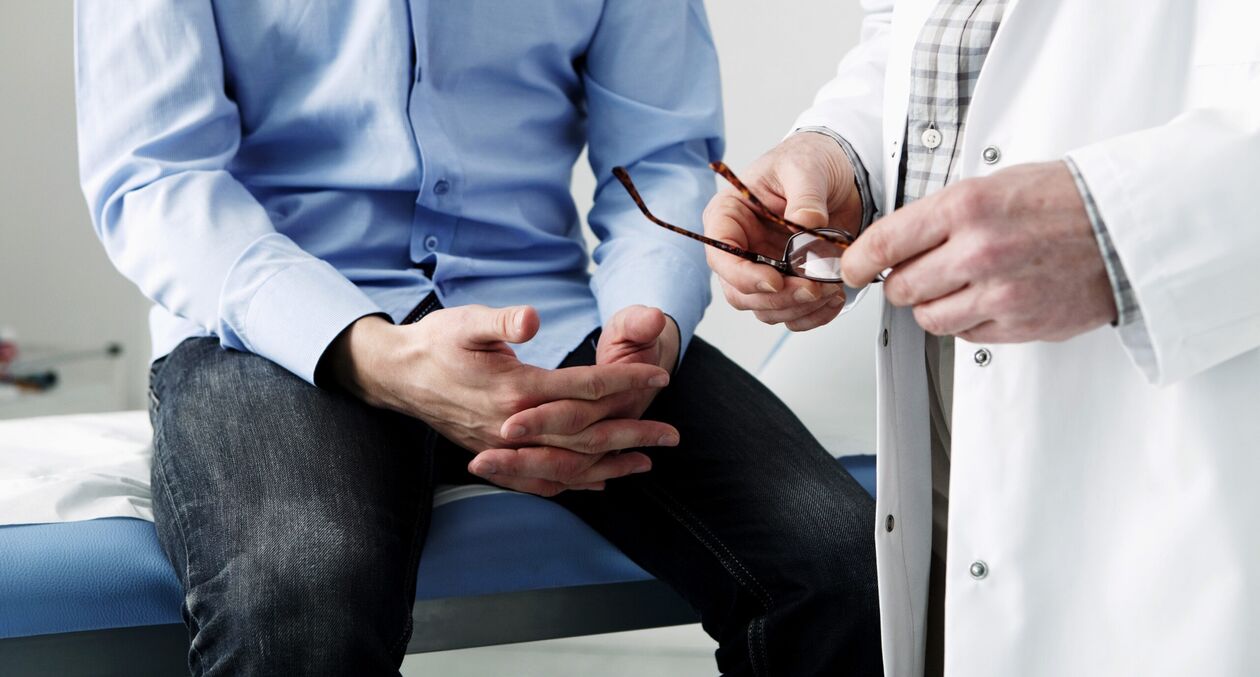 go to the doctor for prostate