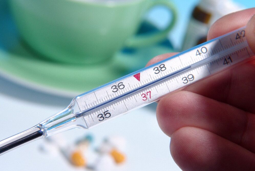 Examination of prostate secretion will be inaccurate at body temperature above 39 ° C