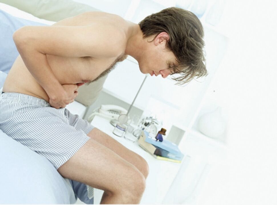 pain in a man with prostate